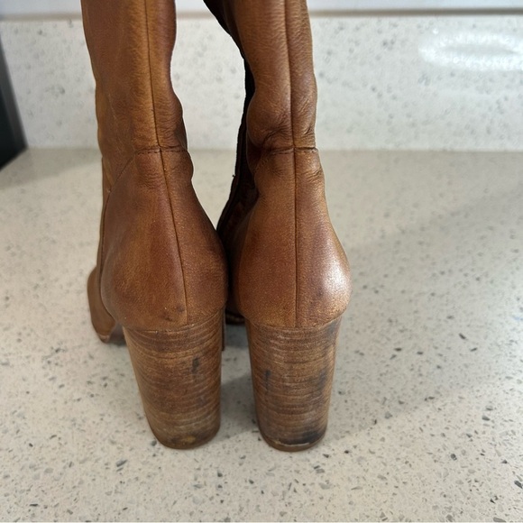 Linea Paolo Suede Knee High Block Heel Boots​​​ - Picture 11 of 12